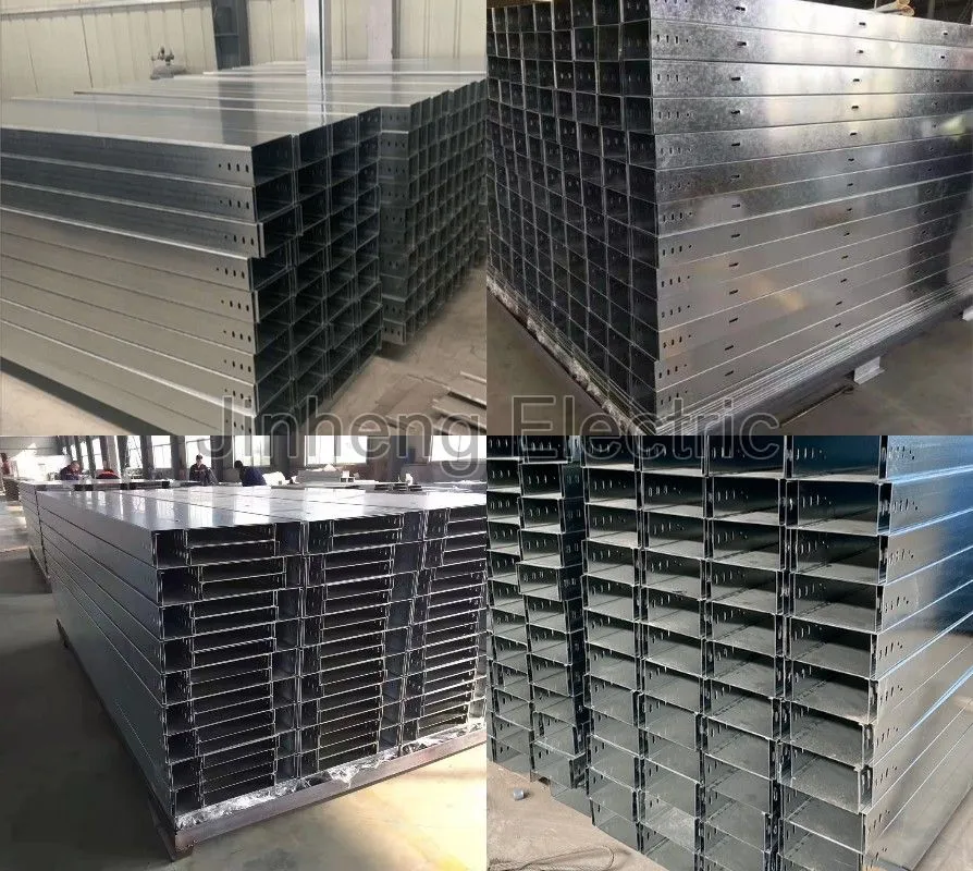 Indoor galvanized steel cable tray