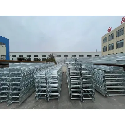 Outdoor waterproof light hot dip galvanized steel ladder type cable tray