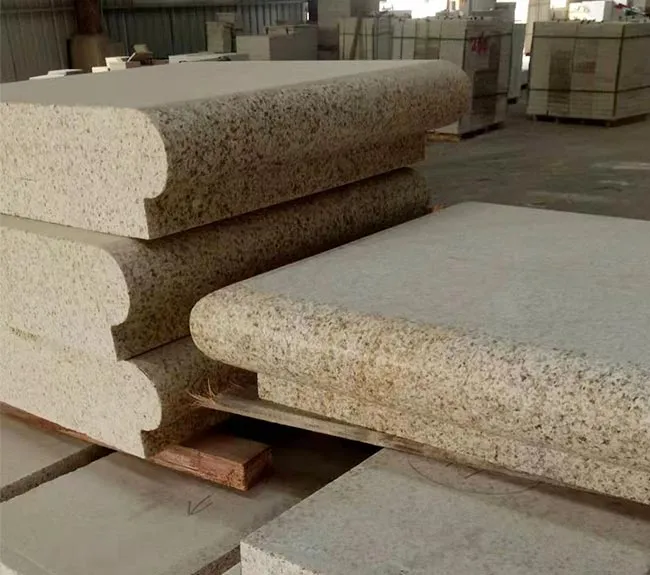 Pavilion Made of High Quality Yellow Rust Granite G350