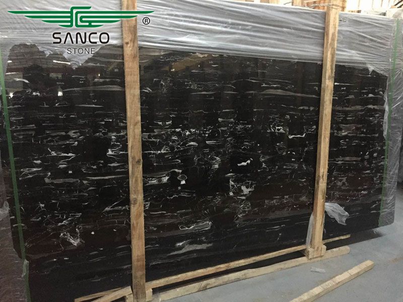 China Silver Portoro Marble