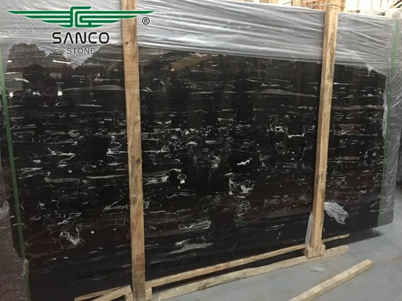 China Silver Portoro Marble