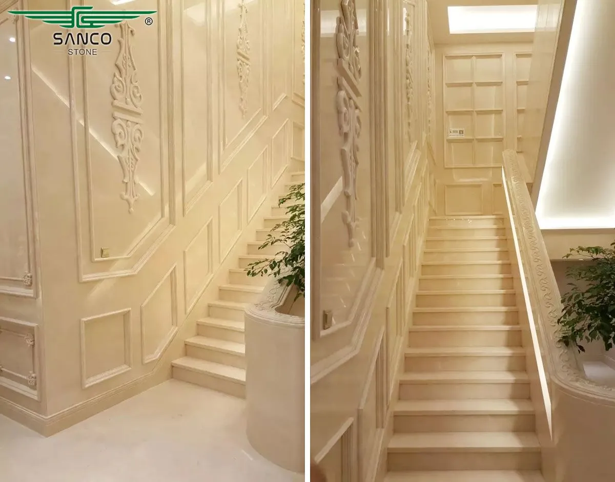 Aran White Marble classic project Application