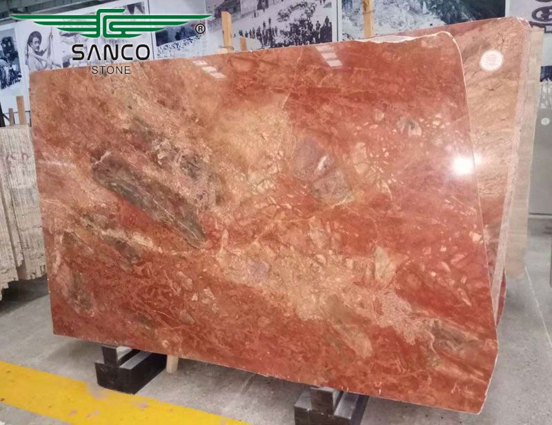 Ruby Red Marble