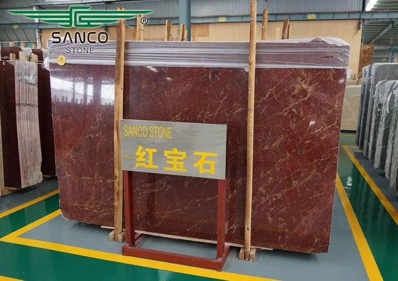 Turkey Ruby Red Marble