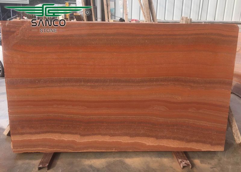 Red Wood Grain Marble