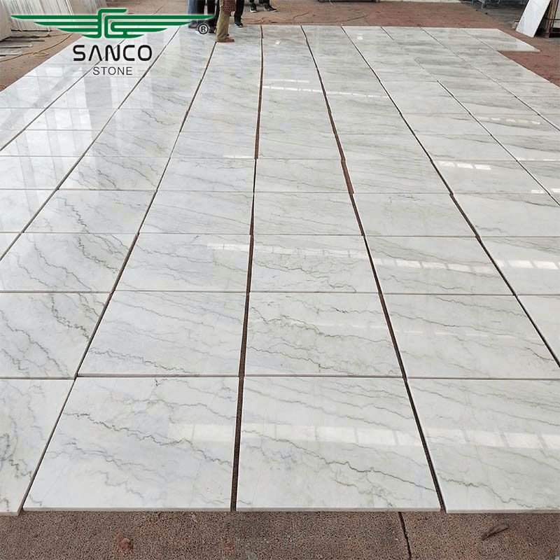 High Quality Chinese Carrara White Marble Tilese For Sale