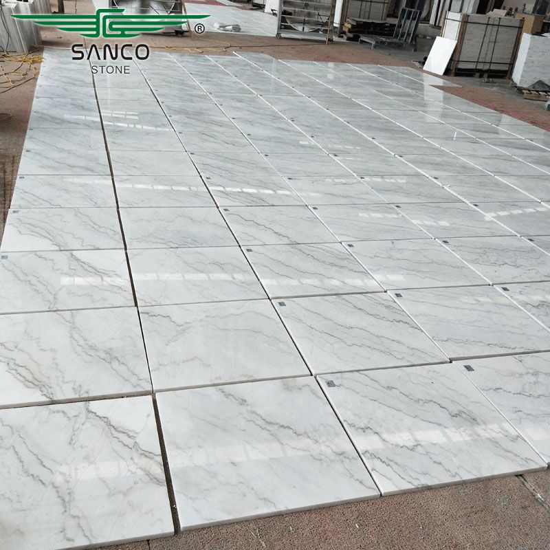 High Quality Chinese Carrara White Marble Tilese For Sale