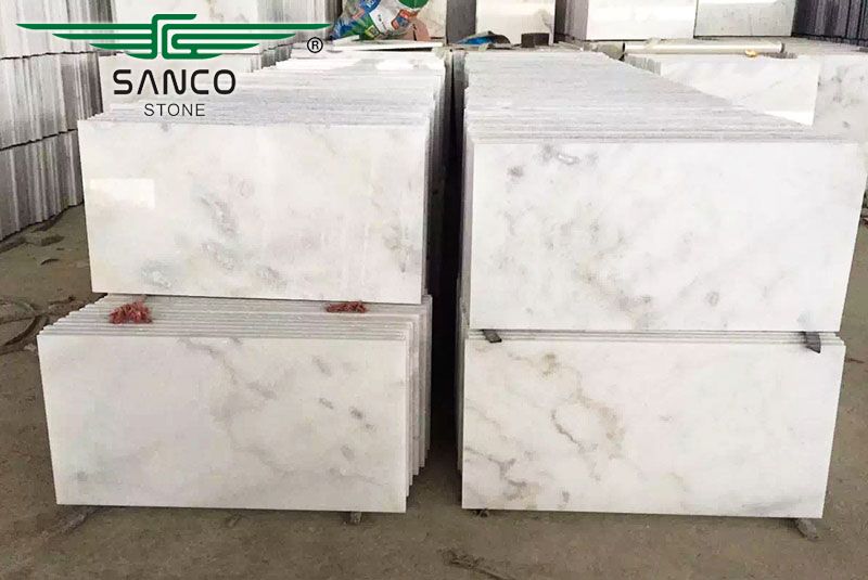 Cheap White Marble China Carrara white 12'x24' Tiles For Sale