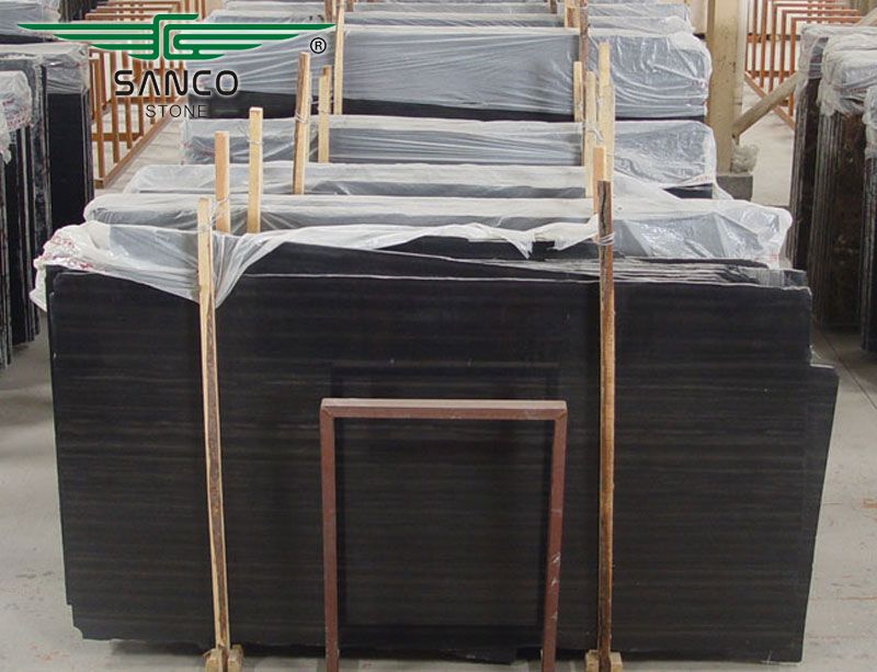 Royal Black Wooden Marble