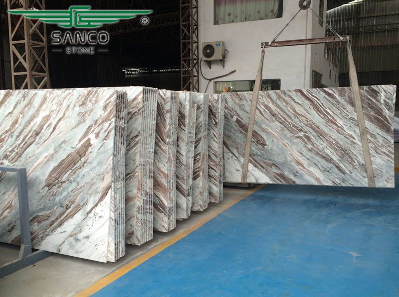 Blue Fantasy Marble