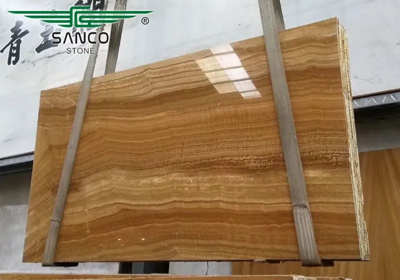 Royal Wooden Yellow Marble