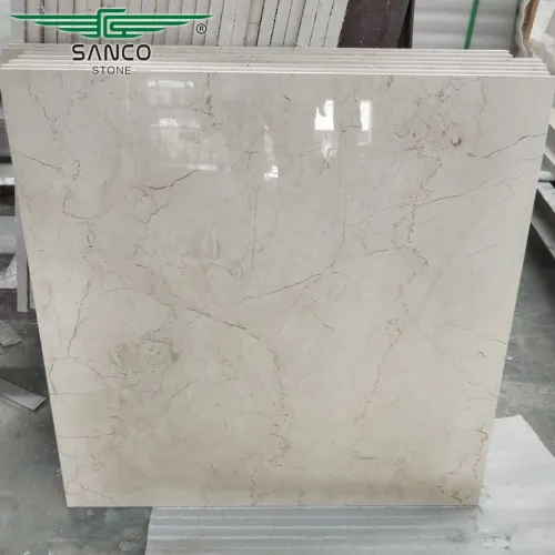 Chinese Factory Produces Crystal Rose Marble Tiles