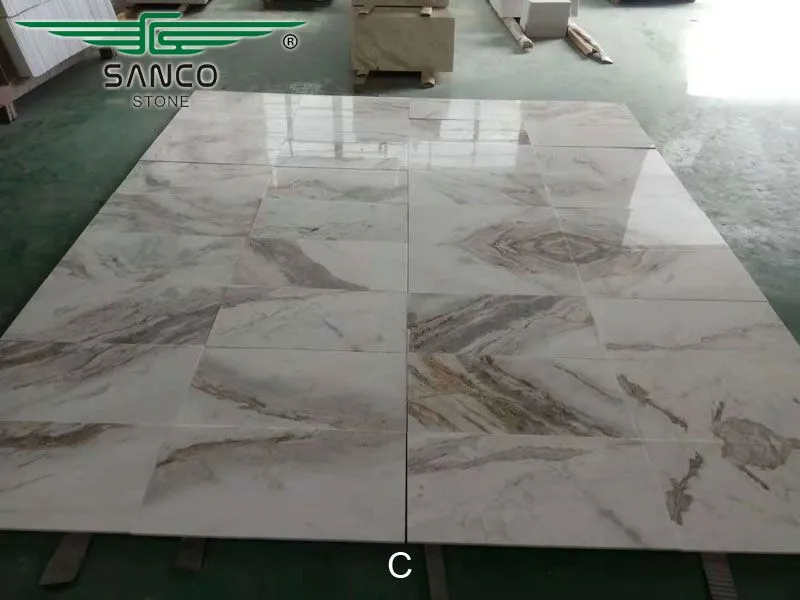 12“x24&quot; Polished Castro White Marble Tiles