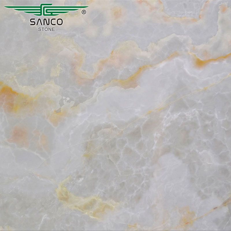 Golden Silk White Onyx