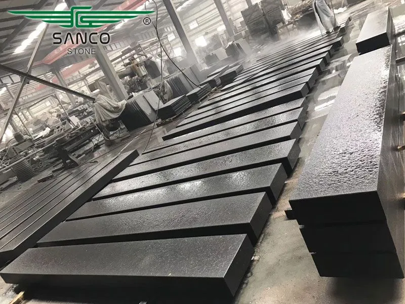 New G684 Black Basalt Outdooor Stair Treads