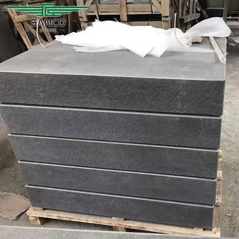 New G684 Black Basalt Outdoor Stair Treads