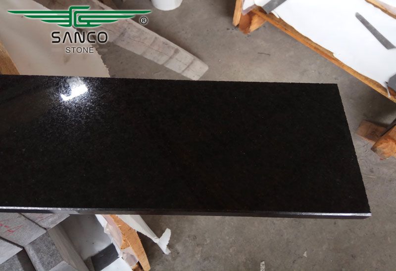 Polished Black Granite Sills