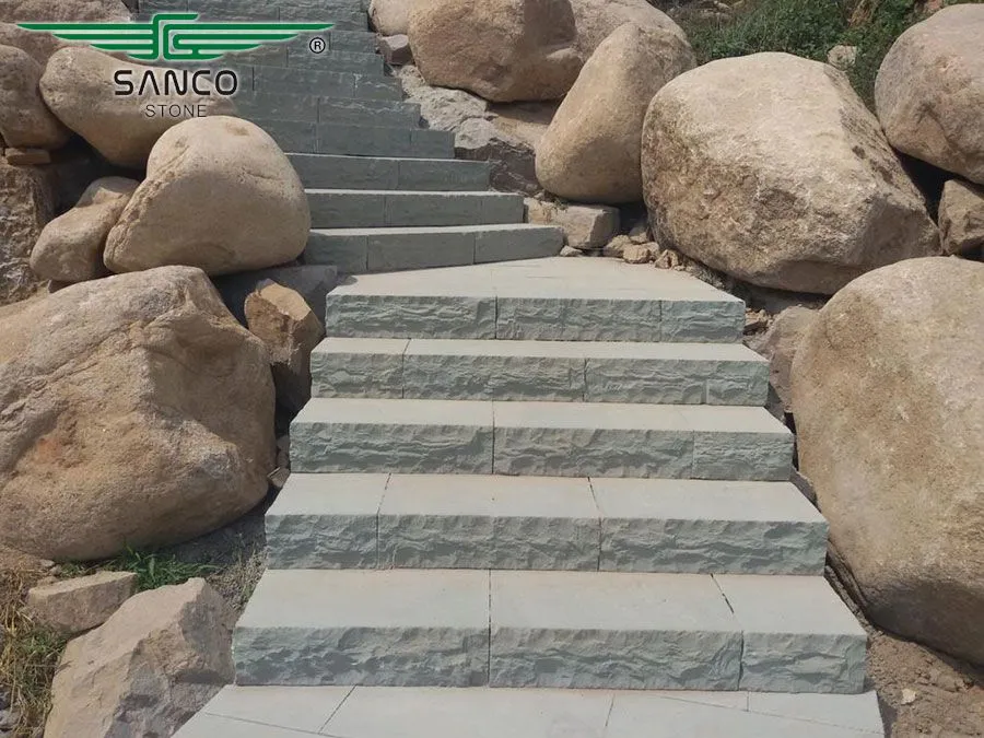 Mountainous Park steps