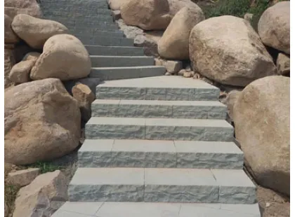 Mountainous Park steps