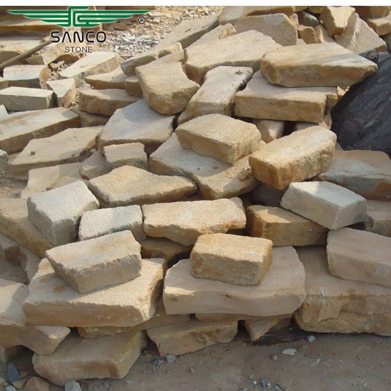 Yellow Sandstone Loose Paver Stone