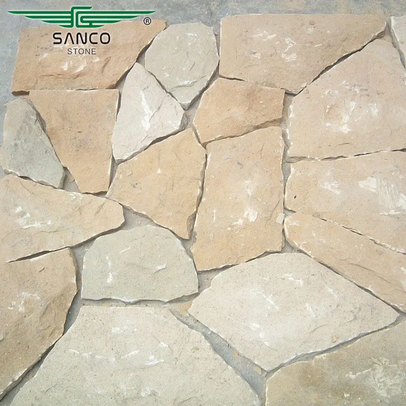 Yellow Sandstone Landscaping Stones Flagstone