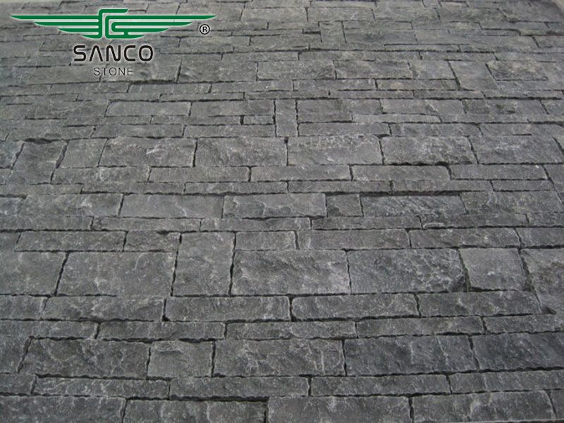 Black Limestone Field Stone Veneer