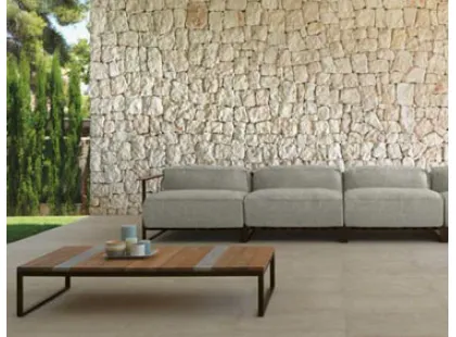 White Limestone Blocks Landscape Wall