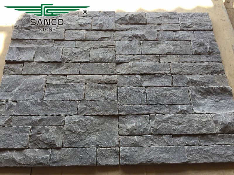 Black Limestone Field Stone Veneer