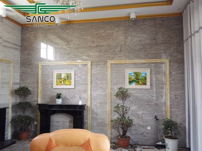 Juparana Pink Granite for Interior Decoration