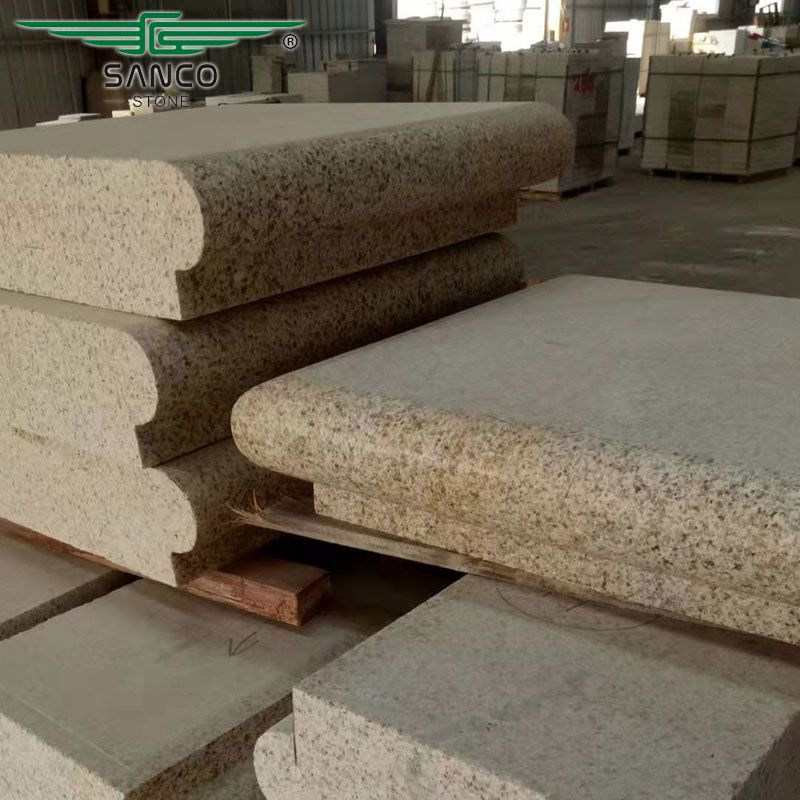 Cheaper Yellow Granite Stone Wall Covering