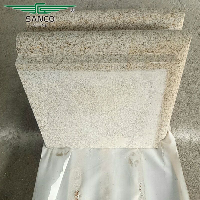 Cheaper Yellow Granite Stone Wall Covering