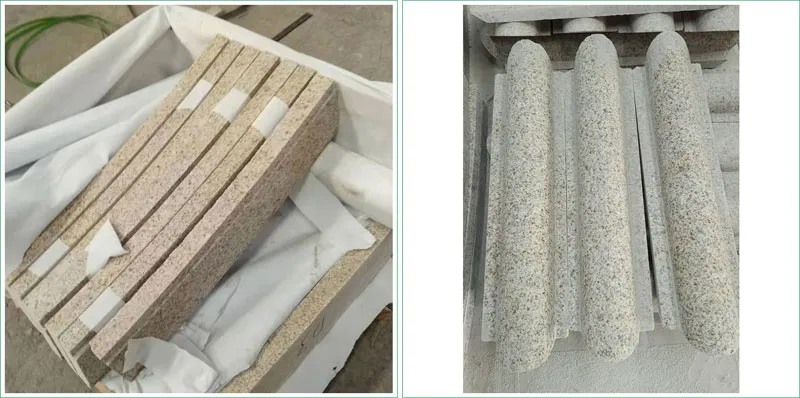 Cheaper Yellow Granite Stone Wall Covering