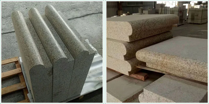 Cheaper Yellow Granite Stone Wall Covering