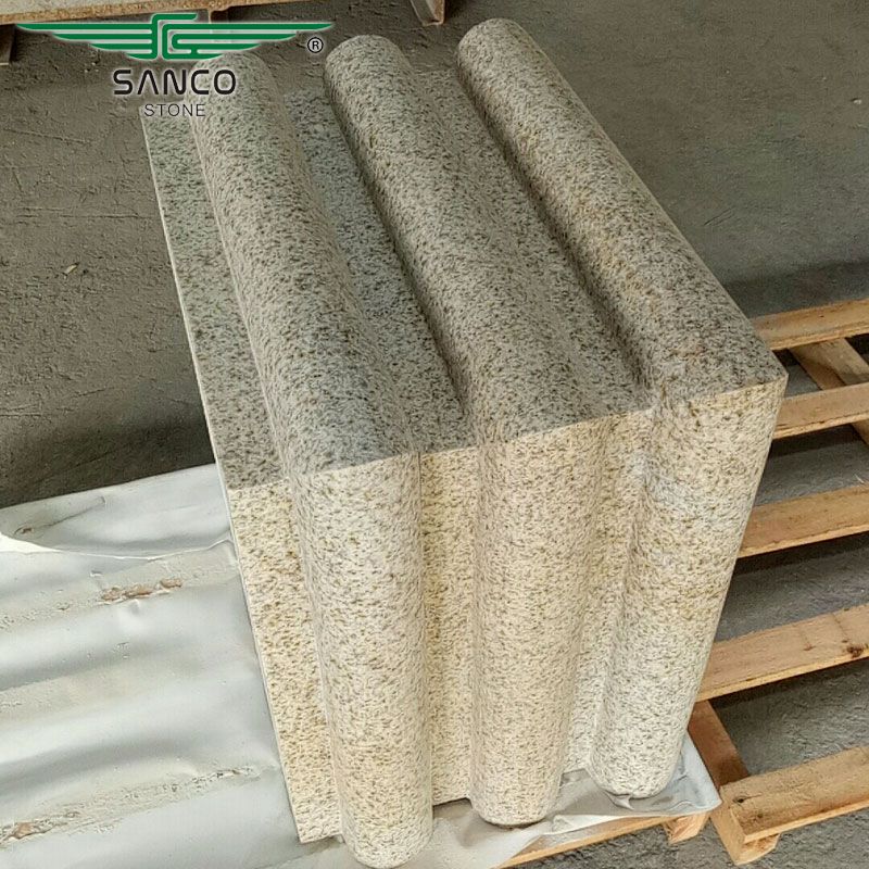 Cheaper Yellow Granite Stone Wall Covering