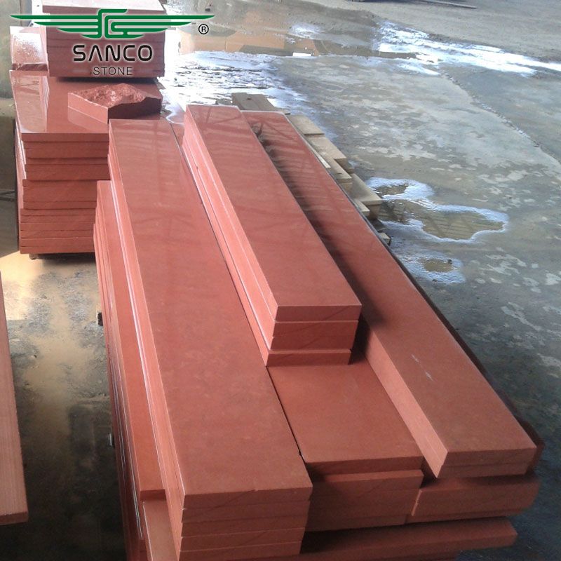 Red Sandstone Stairs