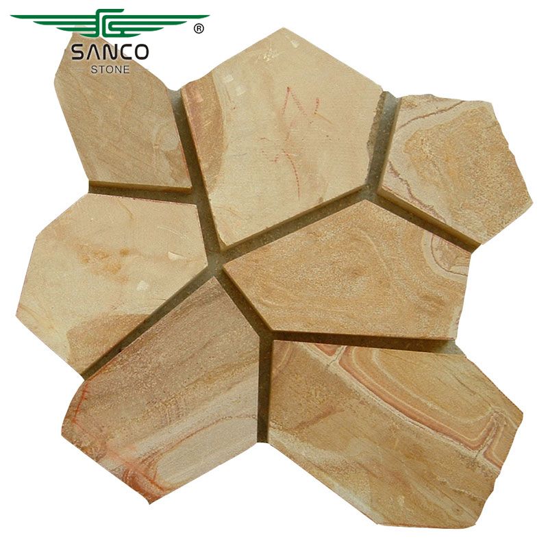 Sandstone Flagstone on Mesh