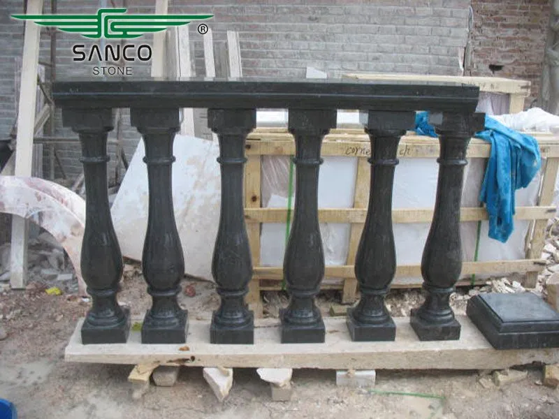 Black Marble Balustrade, Railings and Handrails