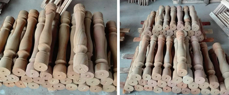 Stone Railings Teak Wood Sandstone Balusters