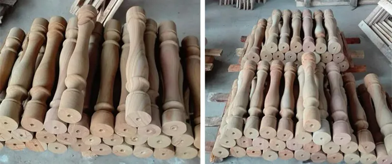 Stone Railings Teak Wood Sandstone Balusters