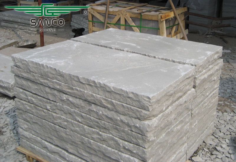 China Offwhite Natural Sandstone Pavers