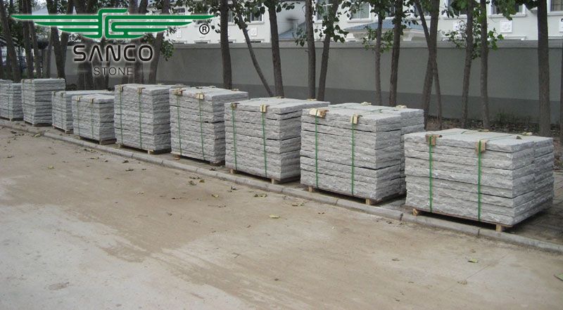 China Offwhite Natural Sandstone Pavers