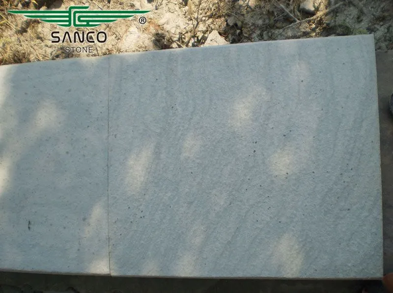 Grayish White Sandstone Wall Capping