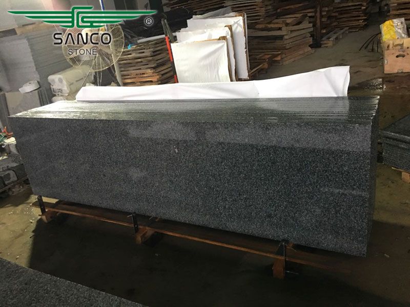 Dark Grey Granite Countertops 240x65x2cm