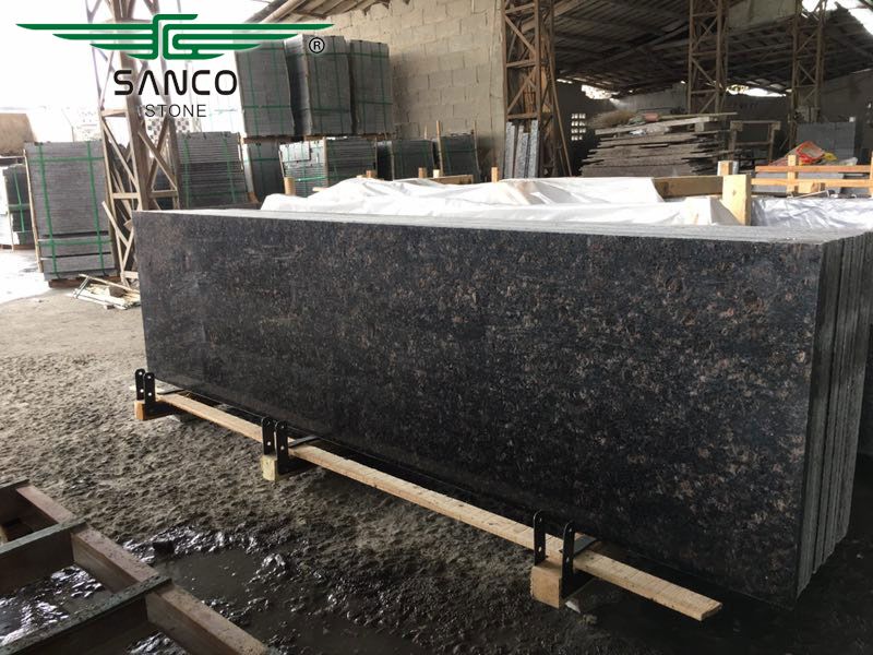 Tan Brown Granite Countertops for Ecuador Market