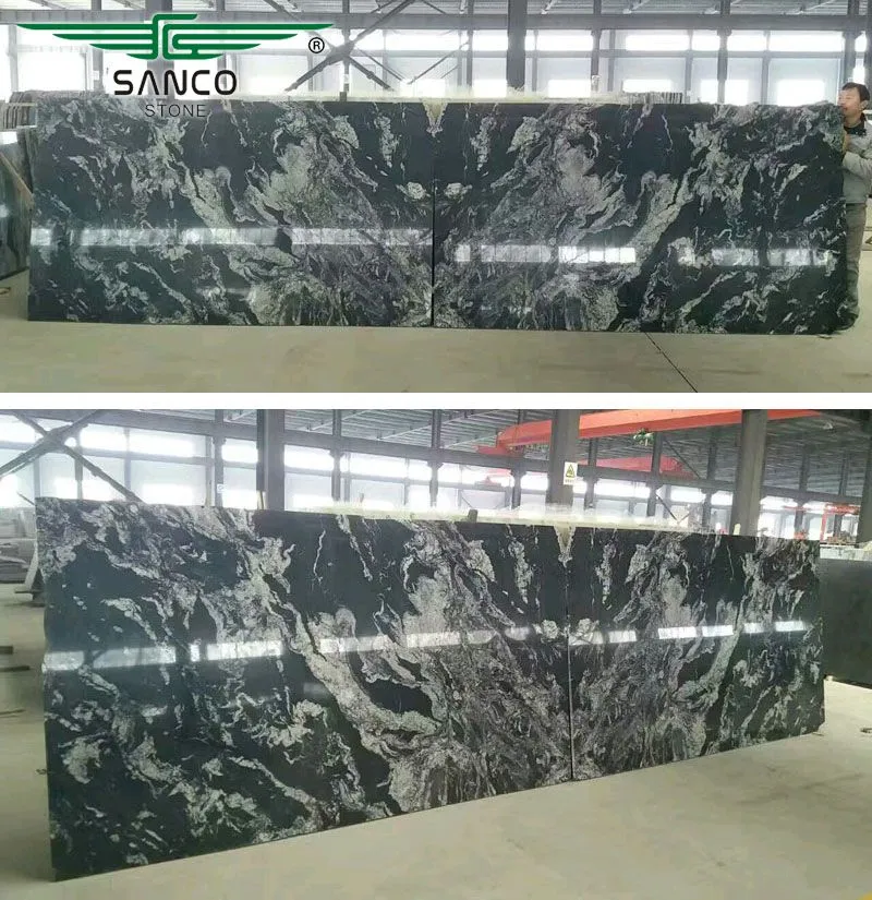 Black Granite With White Veins