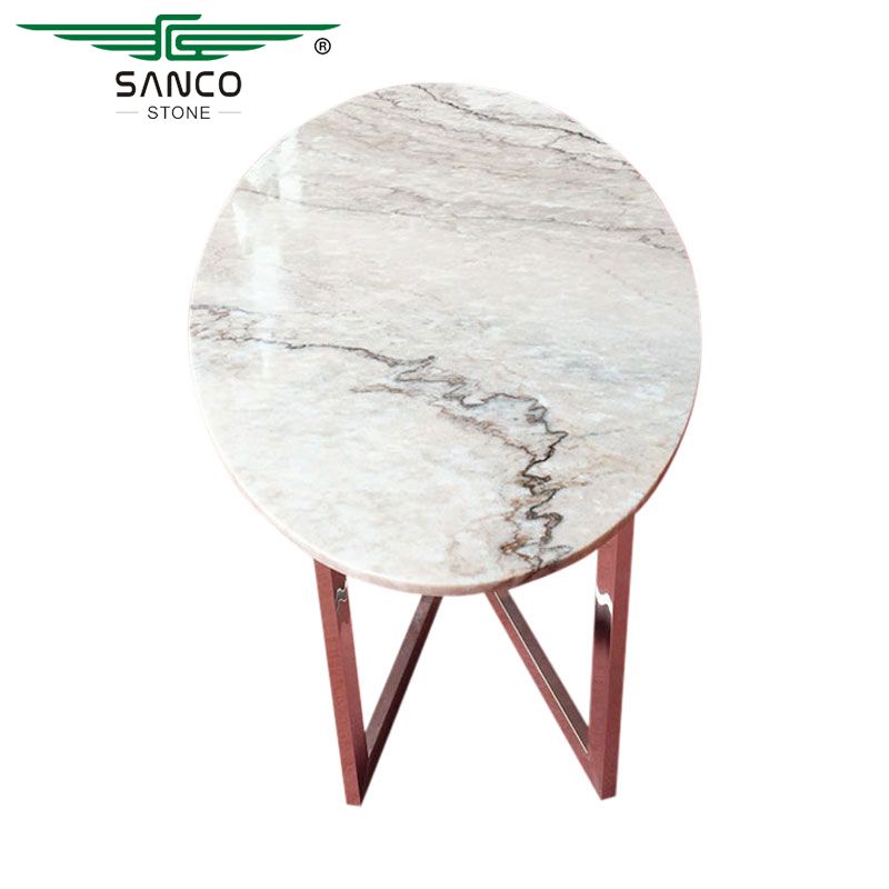 Oval Marble Coffee Table