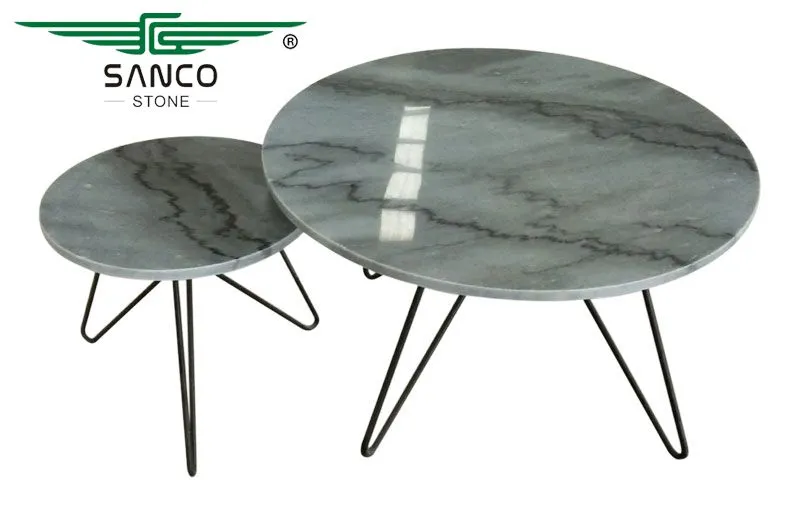 Small Round Marble Coffee Table