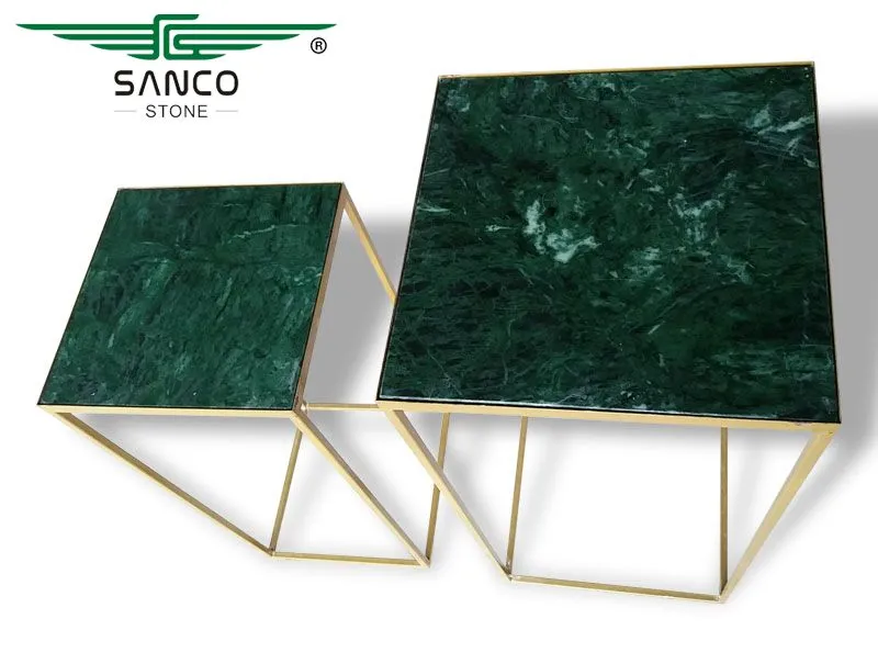 Green Marble Coffee Table