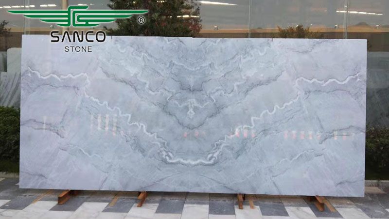 Bookmatched Marble, Grey Marble Bookmatched