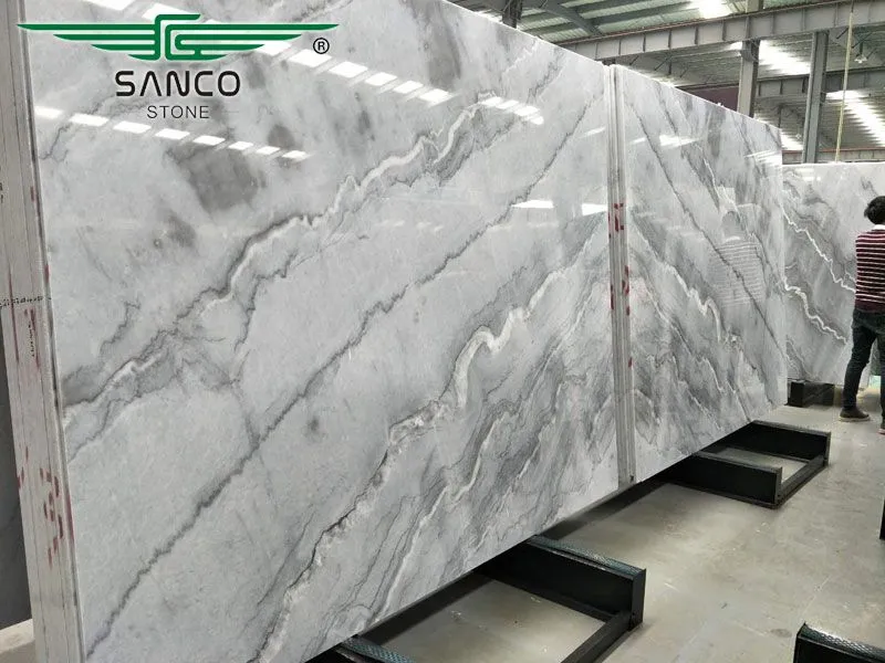 Bookmatched Marble, Grey Marble Bookmatched